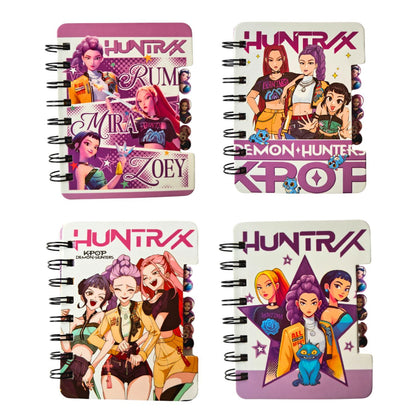 K-POP Demon Hunters HUNTR/X Spiral Notebook Collection (12 x 10 cm) (select variant)
