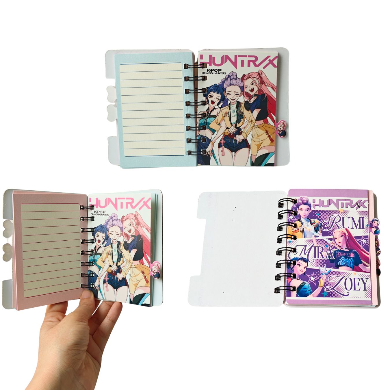 K-POP Demon Hunters HUNTR/X Spiral Notebook Collection (12 x 10 cm) (select variant)