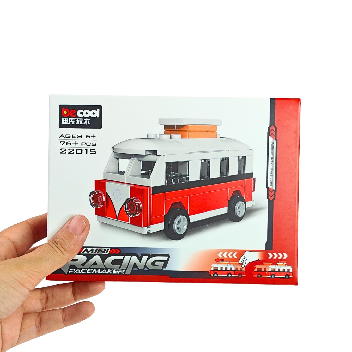 Mini Racing Pacemaker DIY Building Block Car Kits (16 x 12 x 5 cm) (select variant)