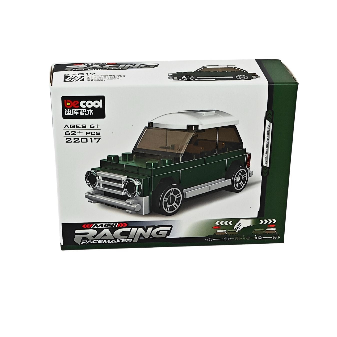 Mini Racing Pacemaker DIY Building Block Car Kits (16 x 12 x 5 cm) (select variant)