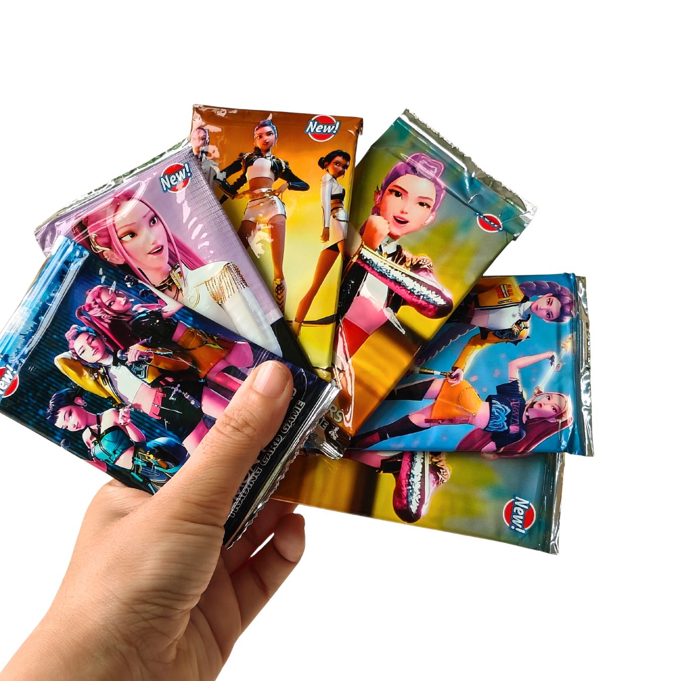 K-POP Demon Hunters Trading Card Game Booster Packs ( 6 Packs)