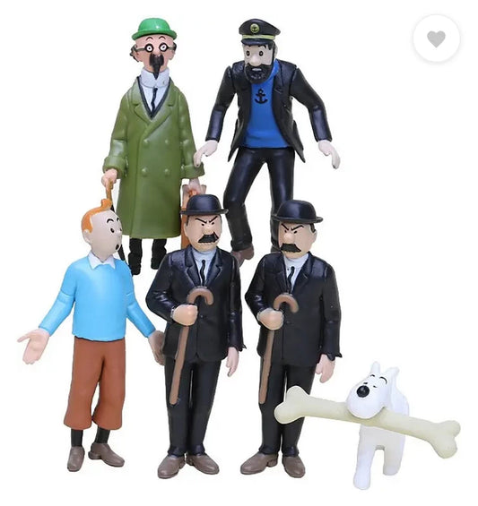 Tintin & Friends - Set of 6