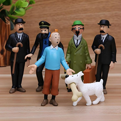Tintin & Friends - Set of 6