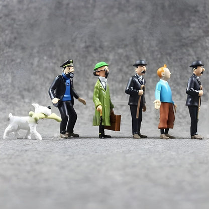 Tintin & Friends - Set of 6