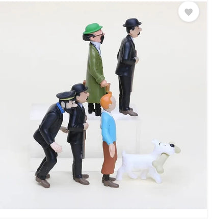 Tintin & Friends - Set of 6