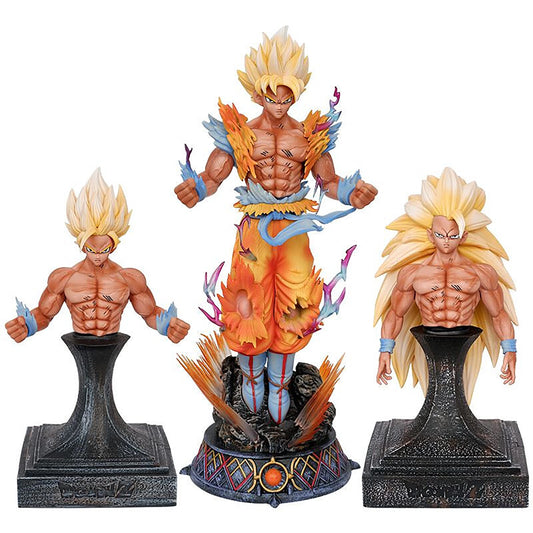 Goku with 3 replaceable bodies