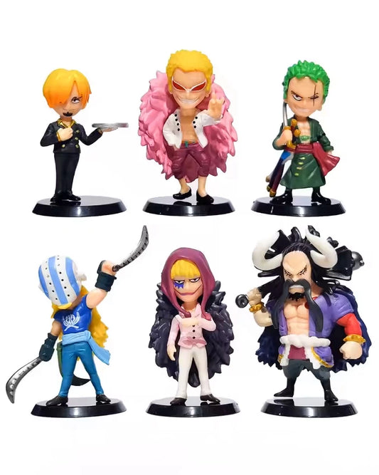 One Piece 6 pcs set