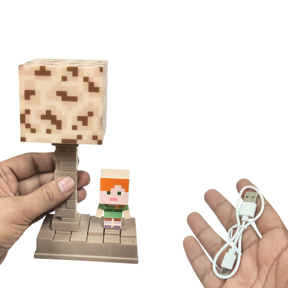 Minecraft Alex Street Lamp LED Lamp (18 cm)