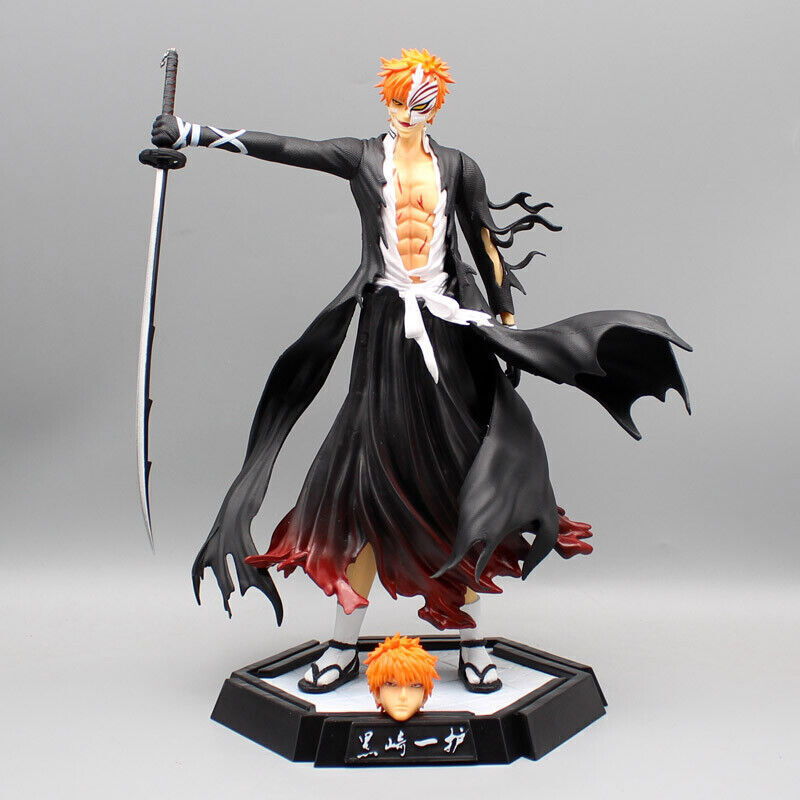 Ichigo hollow form (interchangeable heads) - Bleach