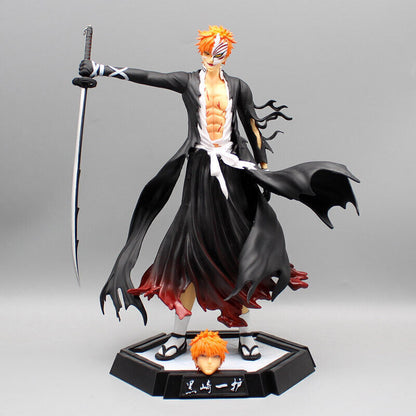 Ichigo hollow form (interchangeable heads) - Bleach