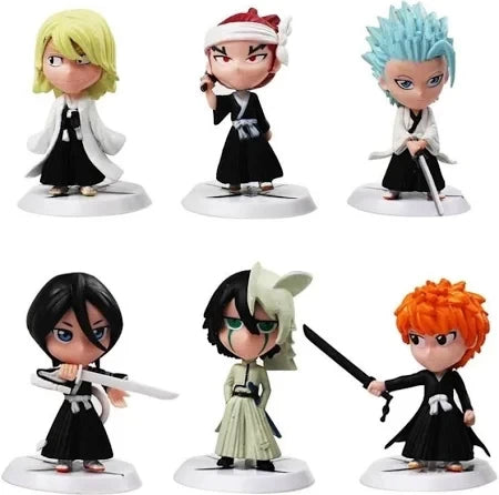 Bleach chibi set - x6