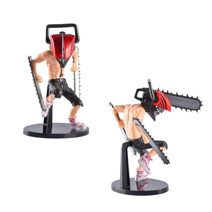 Chainsaw Man Jumping, with Pochita (22 cm) | Chainsaw Man