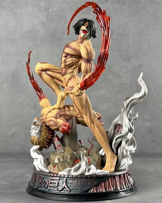 Attack Titan vs Jaw Titan - Attack on Titan