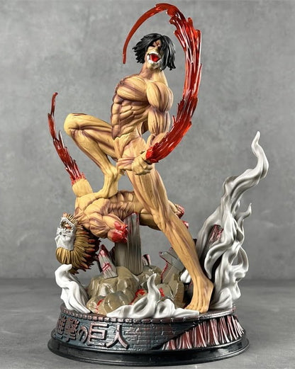 Attack Titan vs Jaw Titan - Attack on Titan