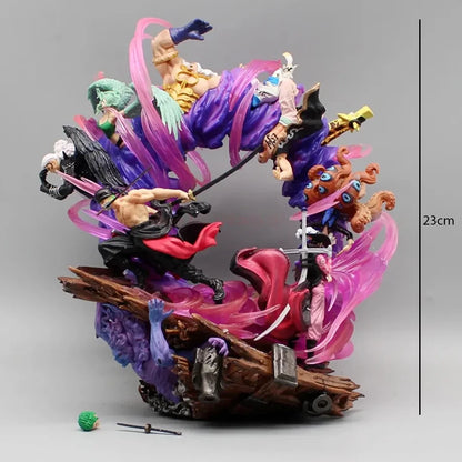 Zoro Onigashima diorama (Kaku King Hyouzhou Monet) - One Piece