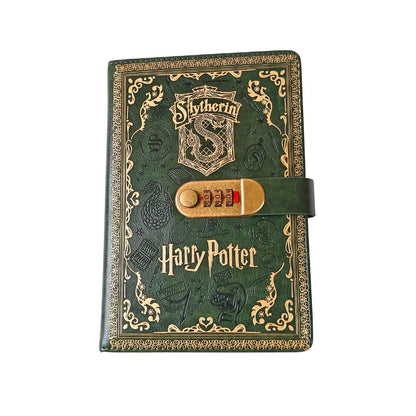 Slytherin Vintage Lock Diary | Harry Potter