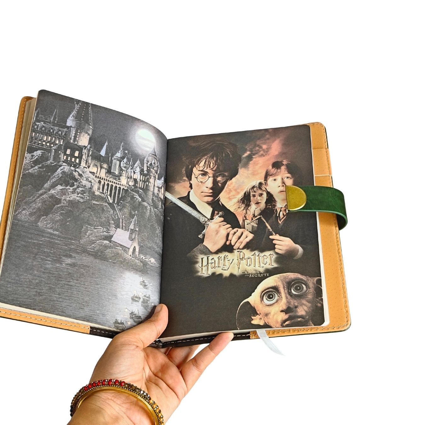 Slytherin Vintage Lock Diary | Harry Potter