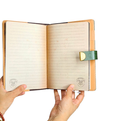 Slytherin Vintage Lock Diary | Harry Potter