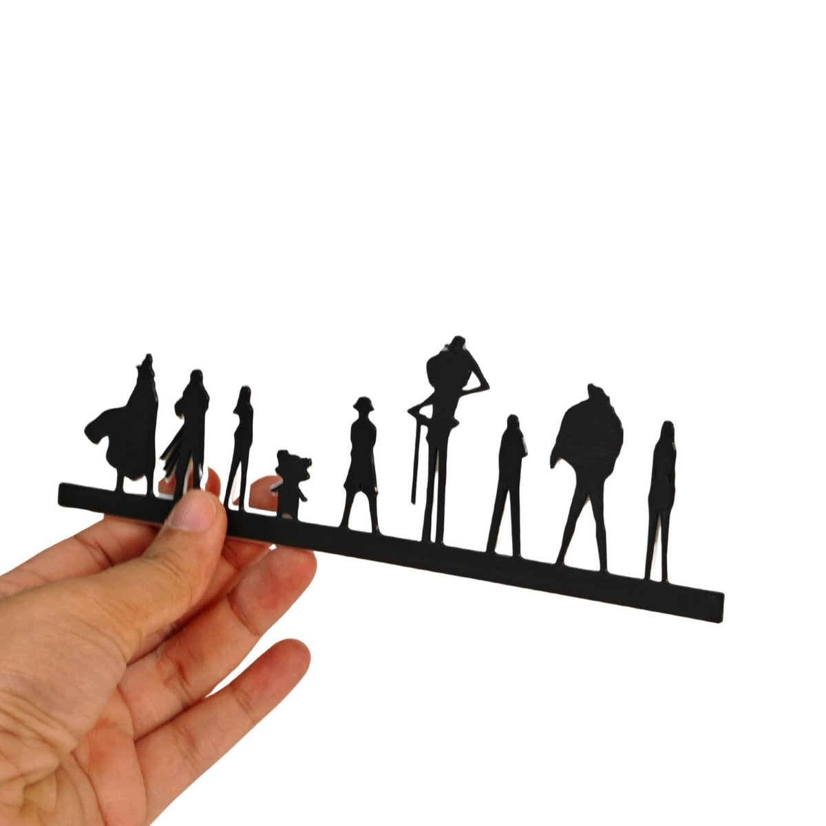 Straw Hat Pirates Silhouette Fridge Magnet | One Piece