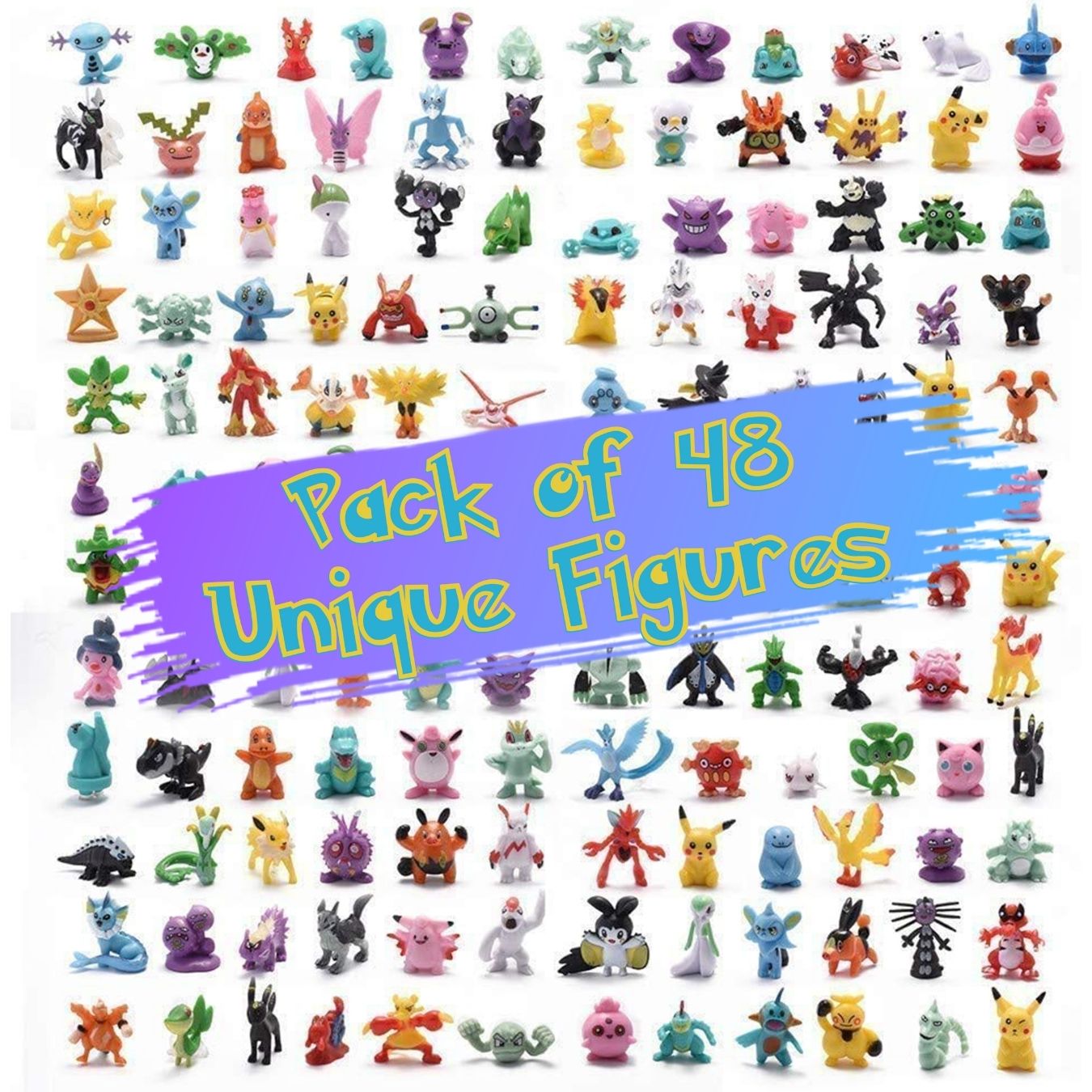 Pokemon Mini Figures set (random figures, all unique) - Select
