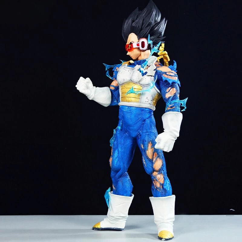 Vegeta with 4 interchangeabe heads (with lights) - big size (44cm)