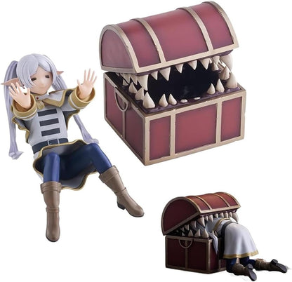 Frieren in the jaws of a Mimic Chest | Frieren: Beyond Journey's End