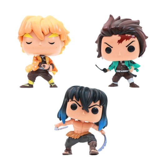 Tanjiro, Inosuke and Zenitsu- Pop - Demon Slayer