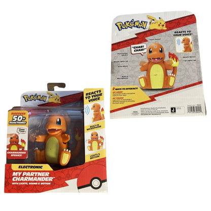 My Partner Charmander Electronic Toy Figure (Lights & Sound) (10 cm)