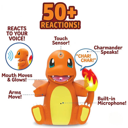 My Partner Charmander Electronic Toy Figure (Lights & Sound) (10 cm)