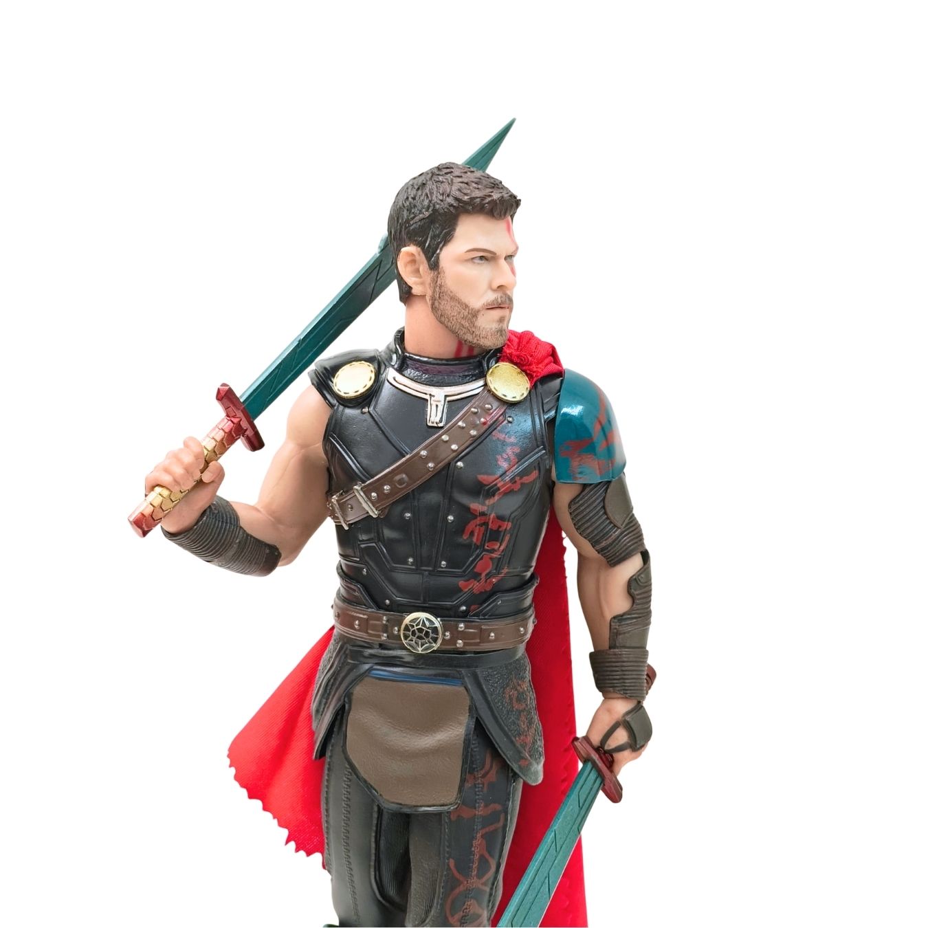 Thor with swords - detailed features, metal swords - 1/6 scale