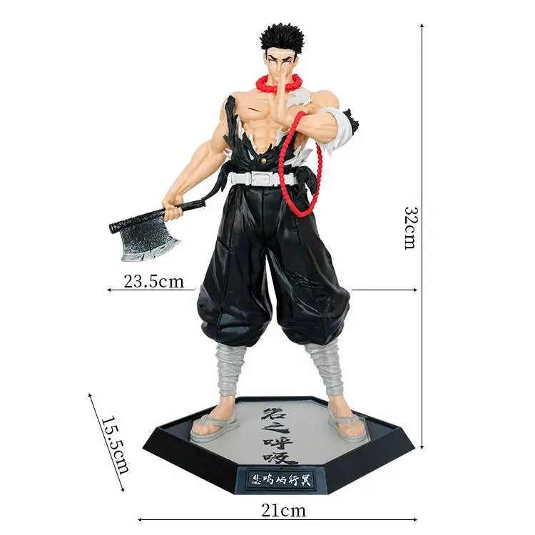 Gyomei Himejima with Axe | Demon Slayer