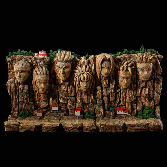 Hokage Wall (including Seventh Hokage) - Naruto