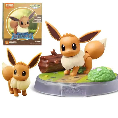 Evee (moveable limbs) | Pokemon | Brand - Blokees, officially licensed figure
