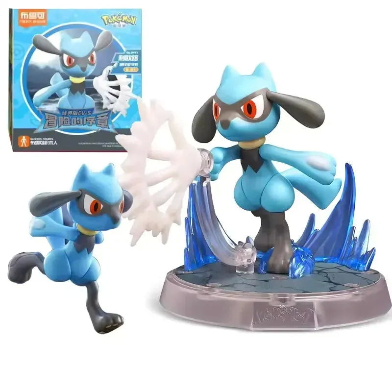 Riolu (moveable limbs) | Pokemon | Brand - Blokees, officially licensed figure
