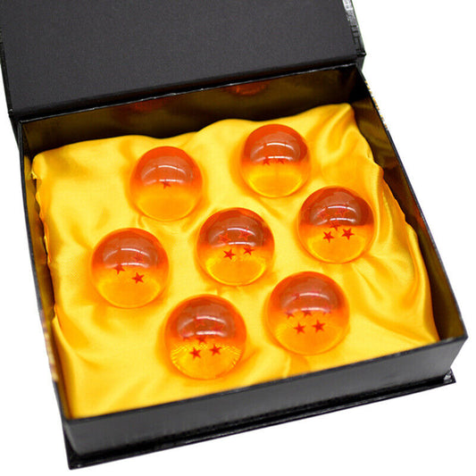 7 Dragon Balls set - all stars  (transparent) | Dragon Ball