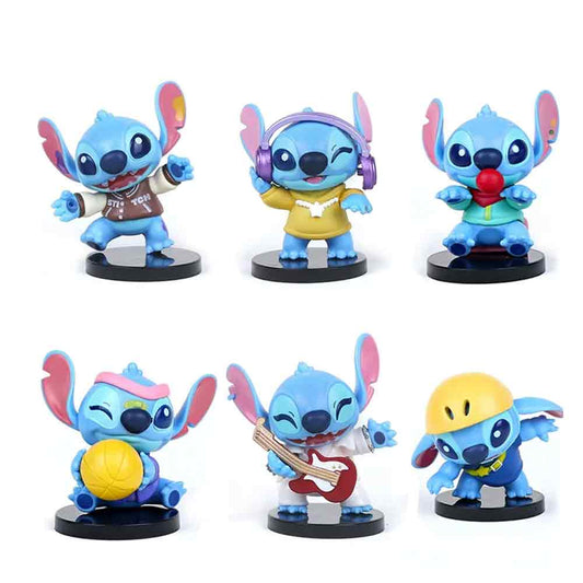Stitch | Lilo & Stitch | Set of 6