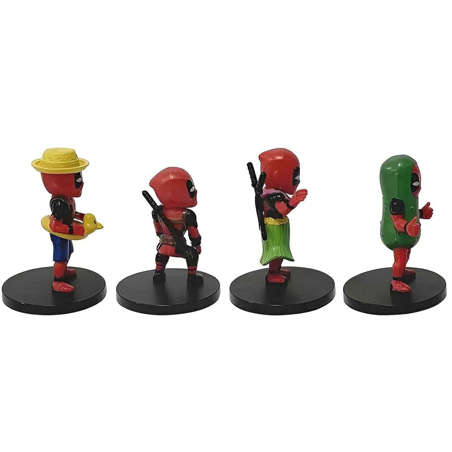 Dancing Deadpool (B) - Set of 4