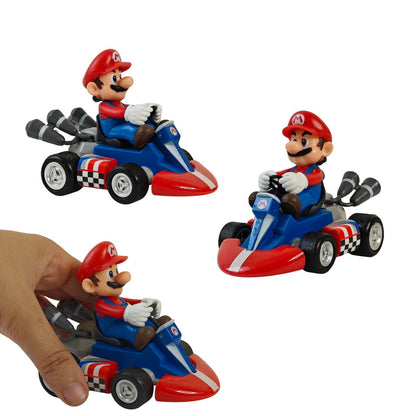 Mario Kart Pull-Back Racer Figure Collection (select character)