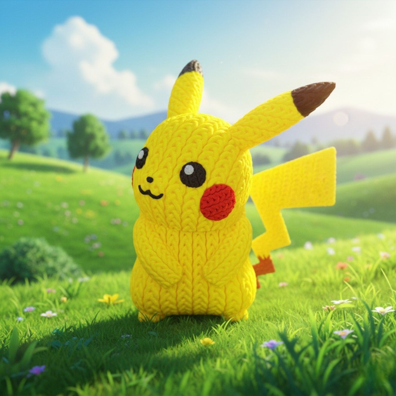 pikachu pokemon 10 cm
