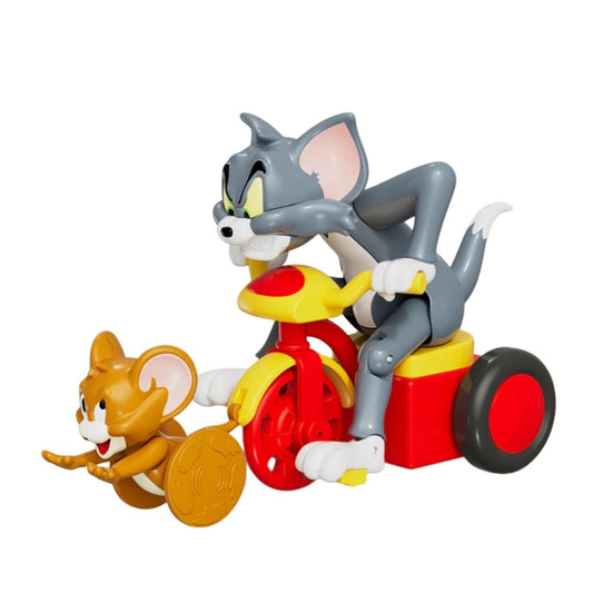 Tom & Jerry Cycle Chase - Runs with Pull Back Action