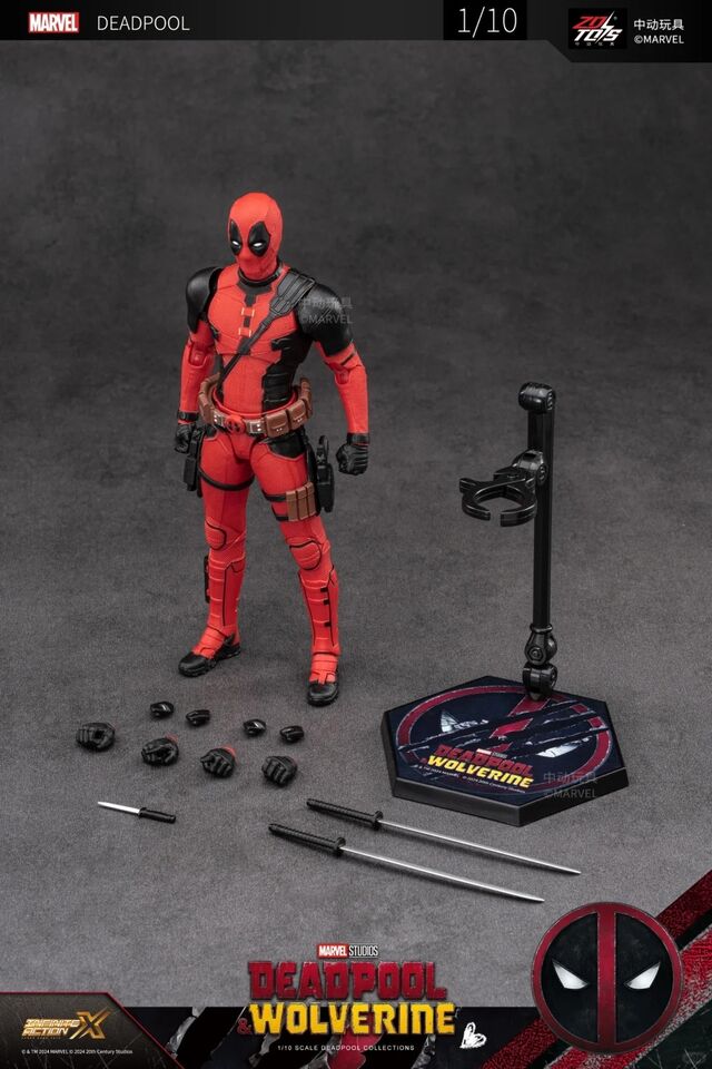 Deadpool (from Deadpool & Wolverine) | 1/10 scale (18cm) | ZD Toys