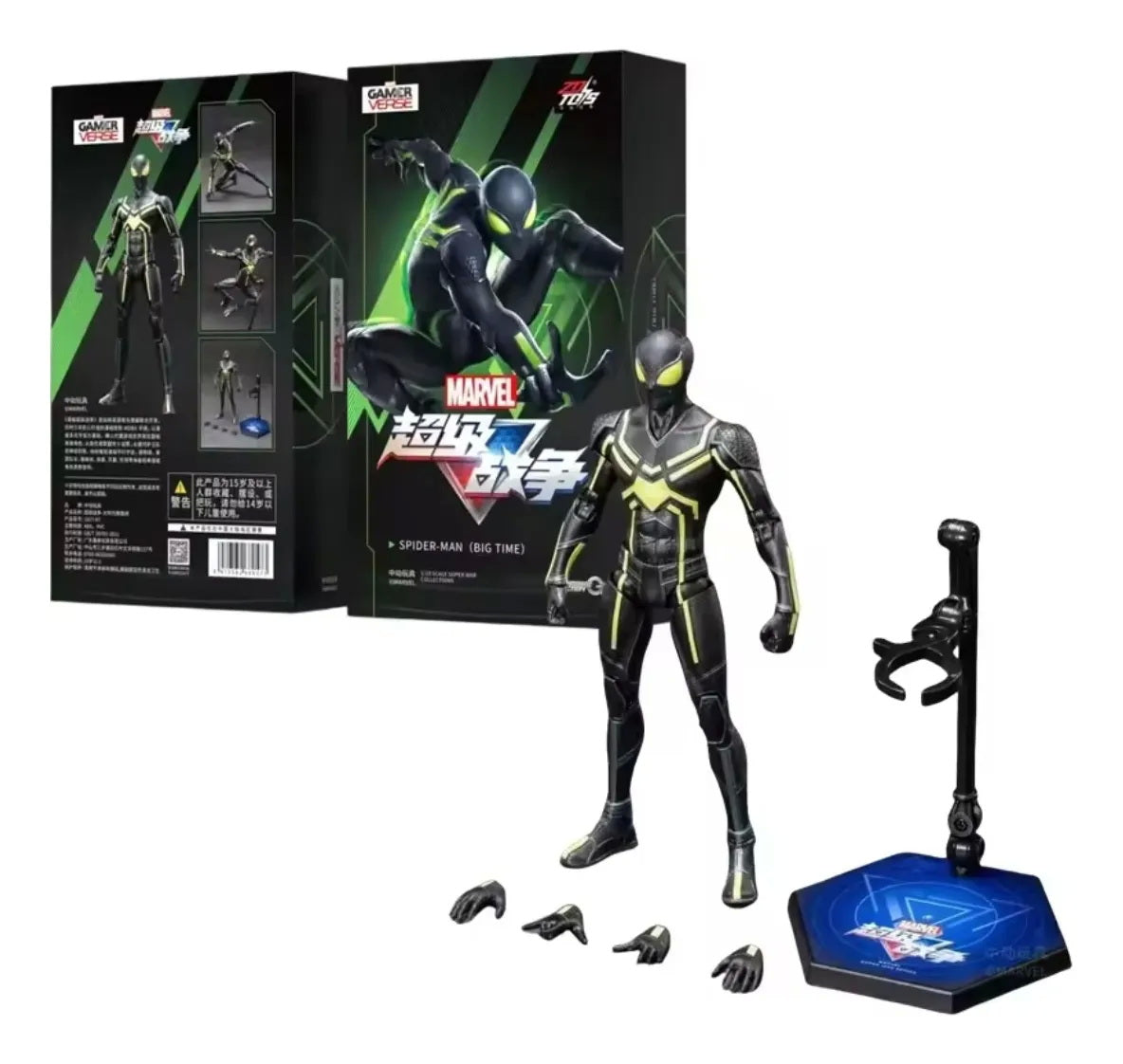Spiderman (Big Time) | 1/10 scale (18cm) | ZD Toys
