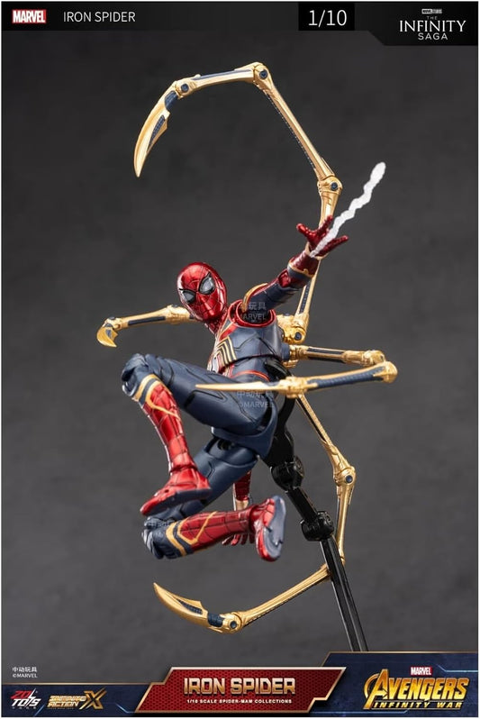 Iron Spider (Spiderman) | 1/10 scale (18cm) | ZD Toys