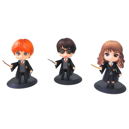 Harry Potter Trio with Wands (set of 3) (8 cm) | Harry Potter