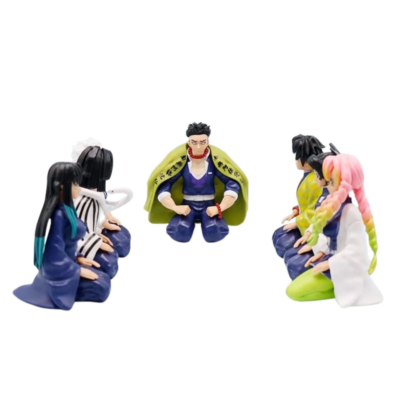 7 Hashiras Squatting (10 cm) | Demon Slayer