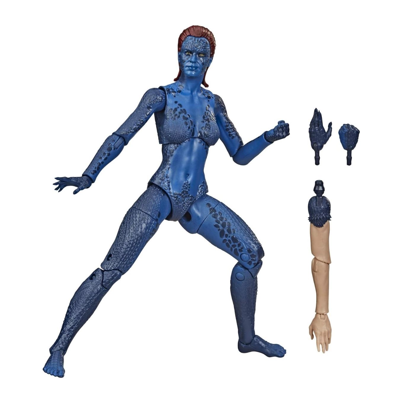 Mystique Poseable figure (15 cm) | Extra arm & hands | Brand - Hasbro