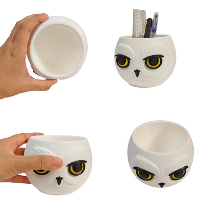 Hedwig Inspired Desk Organizer/Planter (11 x 11 x 8 cm) | Harry Potter