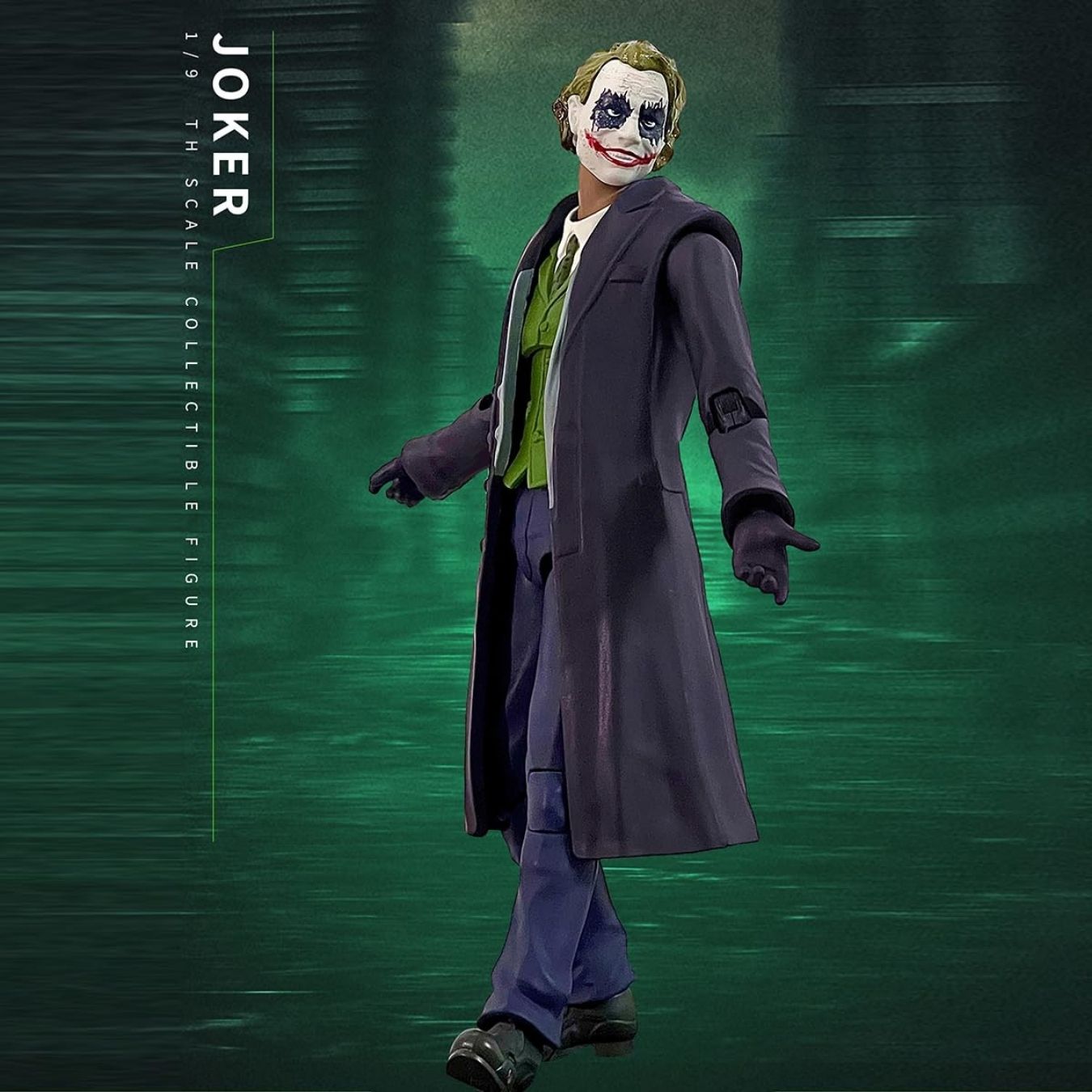 Joker 1/9 Scale (20 cm) Poseable Figure (extra head and hands) | Brand - Fondjoy