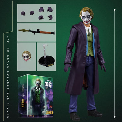 Joker 1/9 Scale (20 cm) Poseable Figure (extra head and hands) | Brand - Fondjoy