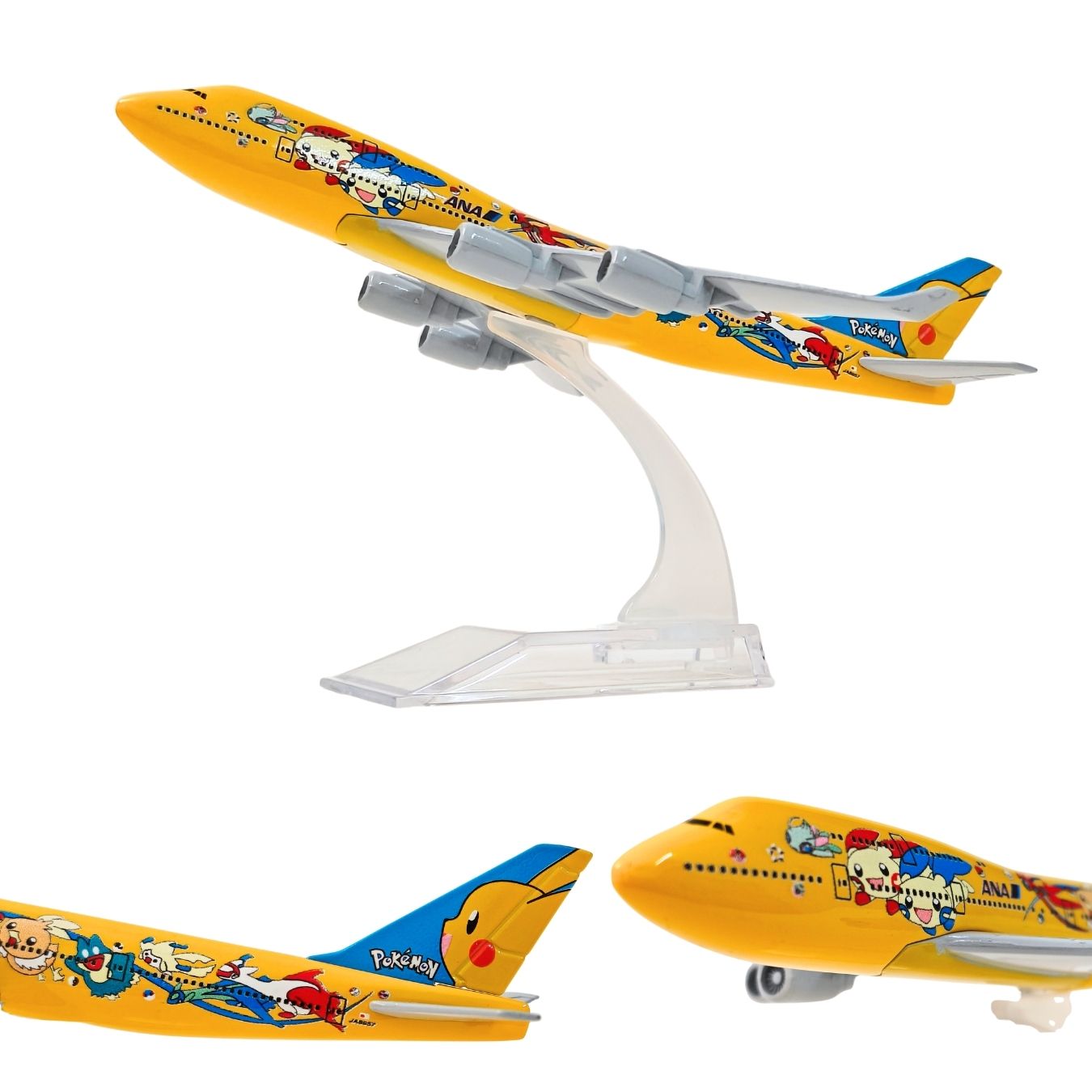 Pokemon Themed Boeing 777 Metal Replica (16 cm)